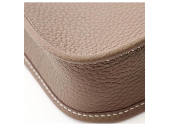 Hermès Borsa a tracolla Hermes Evelyne TPM Amazon Beige Taupe - vista 7
