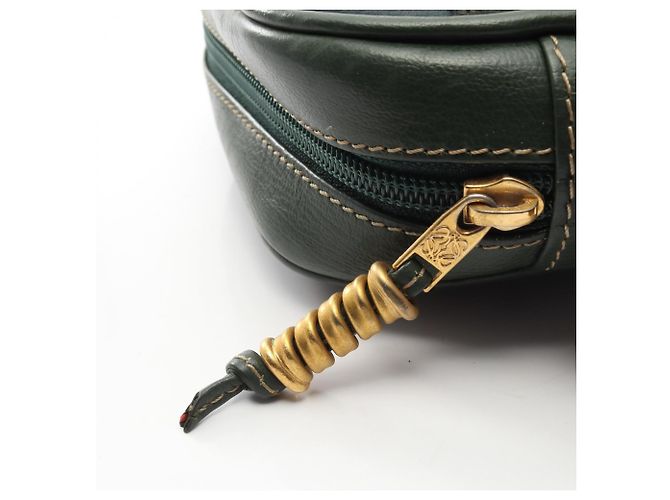 Borsa a Spalla Loewe Velázquez Blu Verde - vista 10