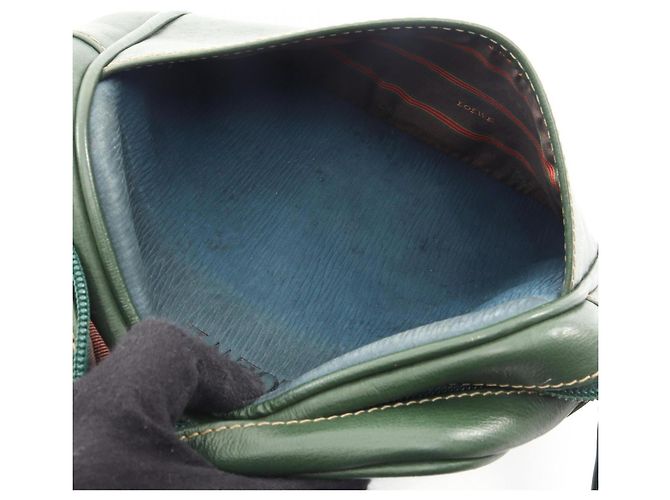 Borsa a Spalla Loewe Velázquez Blu Verde - vista 11