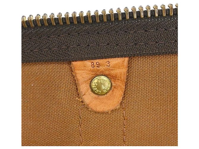 Louis Vuitton Keepall Monogram 55 Marrone - vista 5