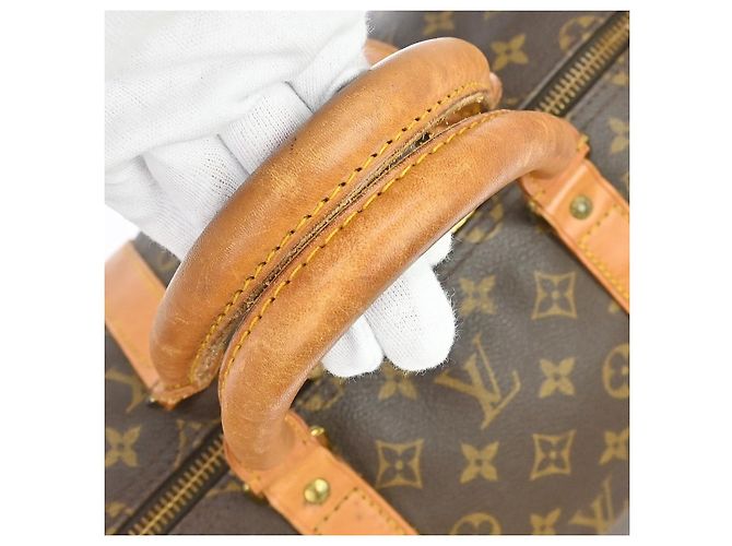 Louis Vuitton Keepall Monogram 55 Marrone - vista 6