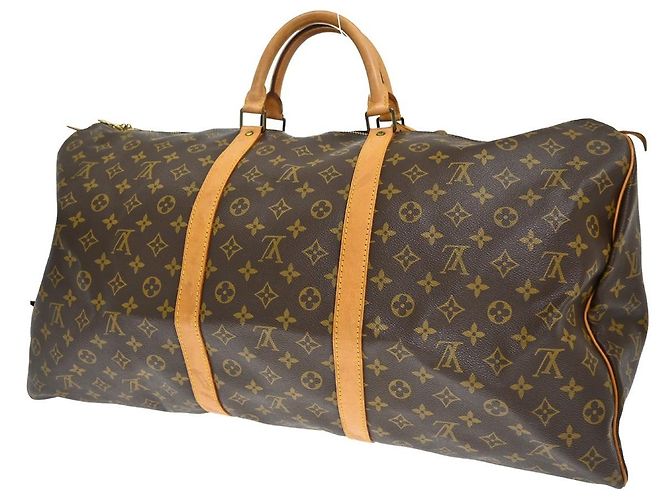 Louis Vuitton Keepall Monogram 60 Marrone - vista 2
