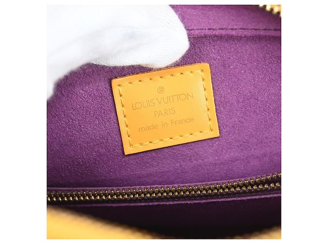 Louis Vuitton Pont Neuf Epi MM Giallo - vista 4