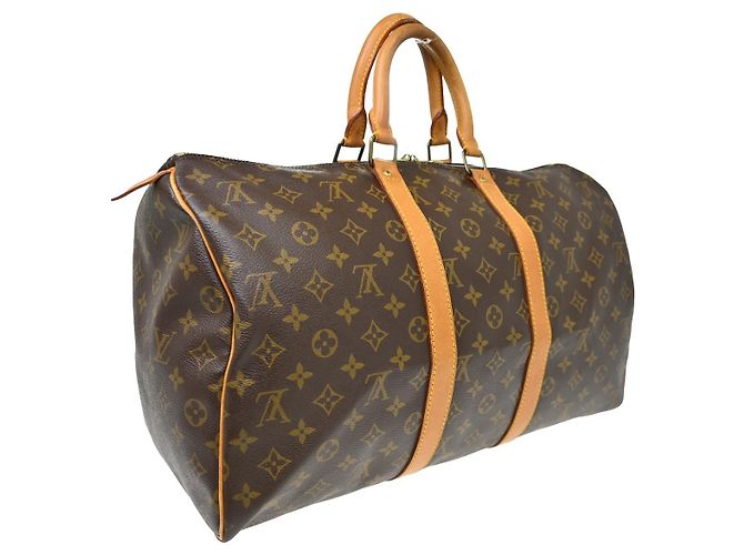 Louis Vuitton Keepall Monogram 45 Marrone - vista 2