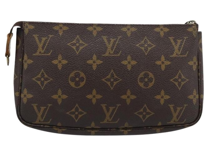 Louis Vuitton Pochette Accessoires Monogram Large Marrone - vista 2