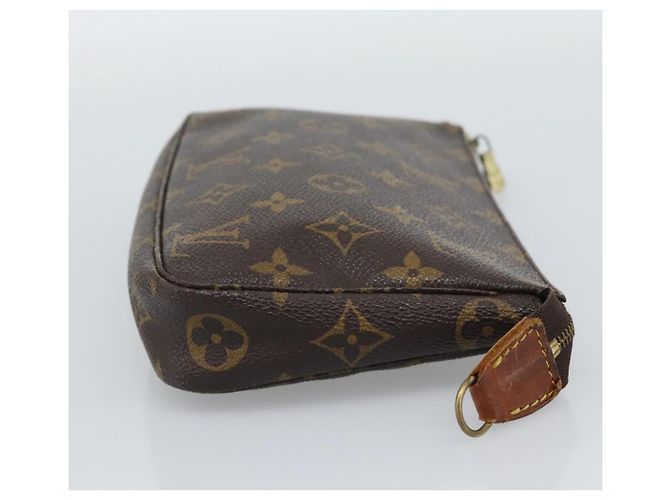 Louis Vuitton Pochette Accessoires Monogram Large Marrone - vista 4