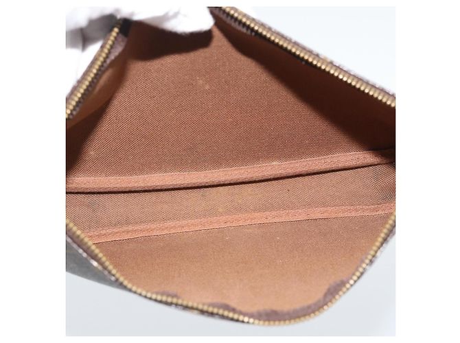 Louis Vuitton Pochette Accessoires Monogram Large Marrone - vista 5