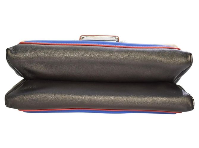 Versace Dreifarbige Leder-Schultertasche Medusa - Ansicht 6