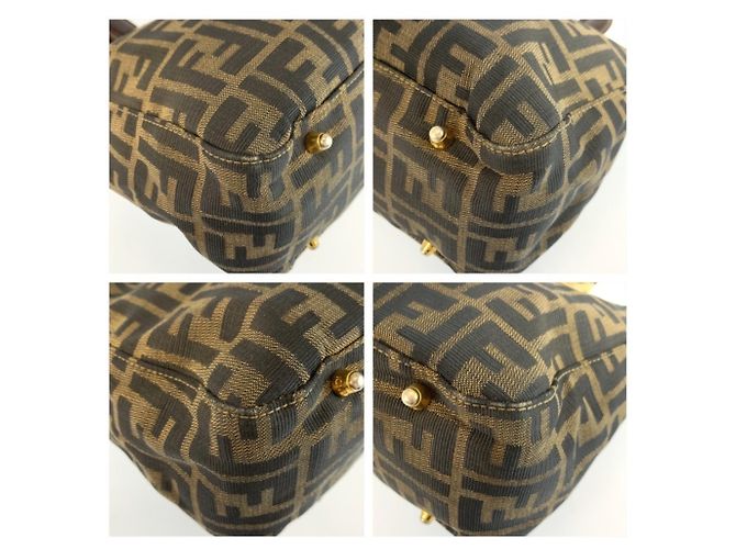 Fendi Zucca Canvas Tote Bag in Braun - Ansicht 4