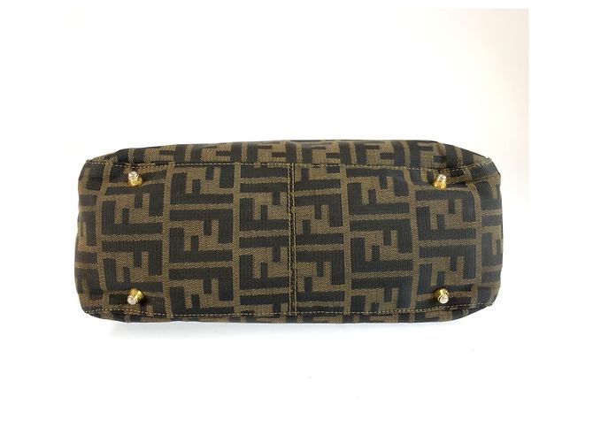 Fendi Zucca Canvas Tote Bag in Braun - Ansicht 9