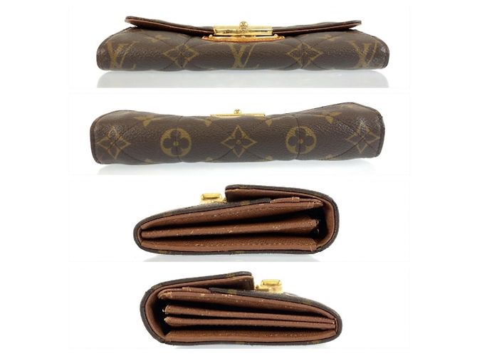 Louis Vuitton Monogram Etoile Sarah Long Wallet Braun - Ansicht 9