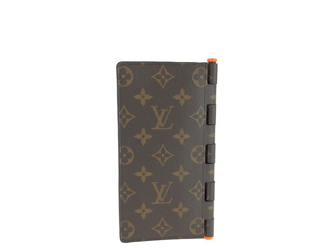 Portafoglio Louis Vuitton Monogram Solar Ray Brazza Hinge Marrone - vista 2