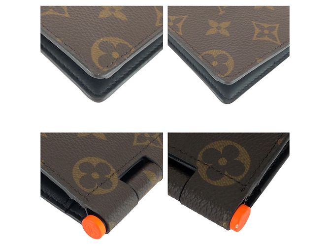 Portafoglio Louis Vuitton Monogram Solar Ray Brazza Hinge Marrone - vista 3