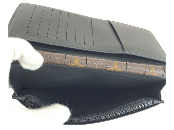 Portafoglio Louis Vuitton Monogram Solar Ray Brazza Hinge Marrone - vista 8