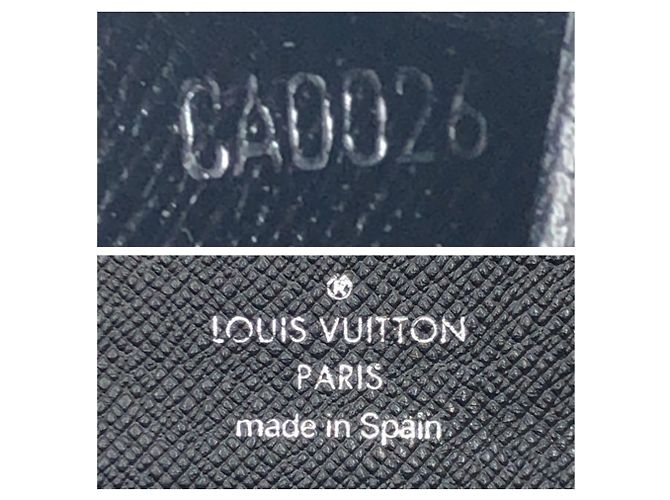 Louis Vuitton Epi Leather Long Wallet Black - view 3