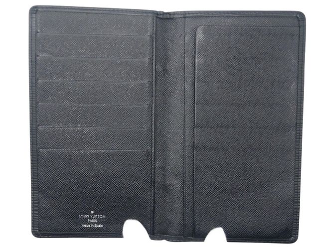 Louis Vuitton Epi Leather Long Wallet Black - view 4