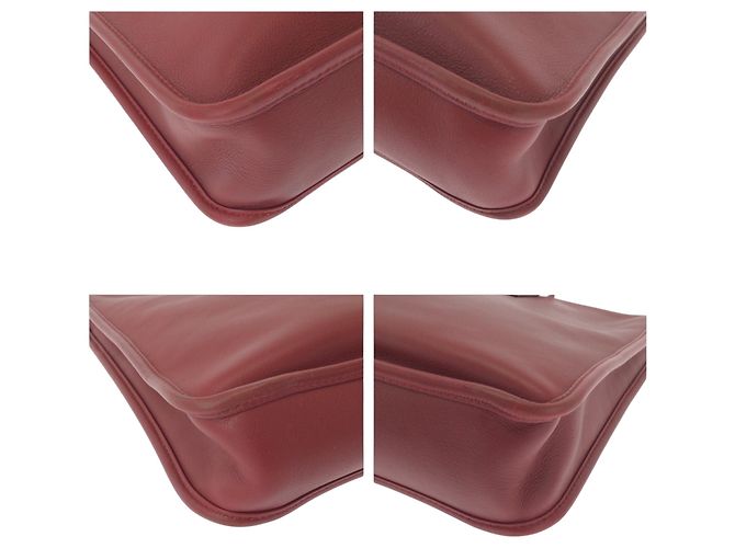 Valigetta in pelle rossa Loewe Rosso - vista 4