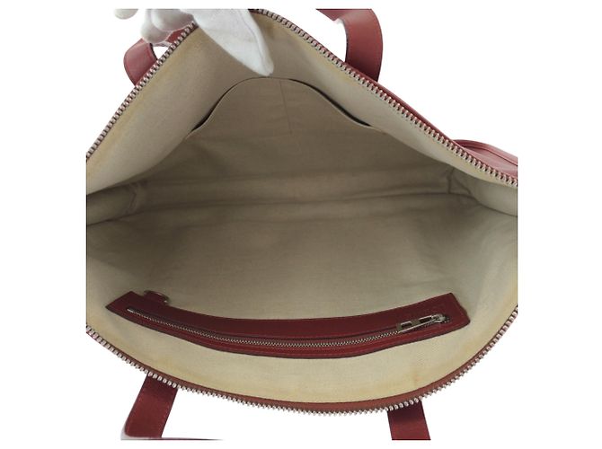 Valigetta in pelle rossa Loewe Rosso - vista 9