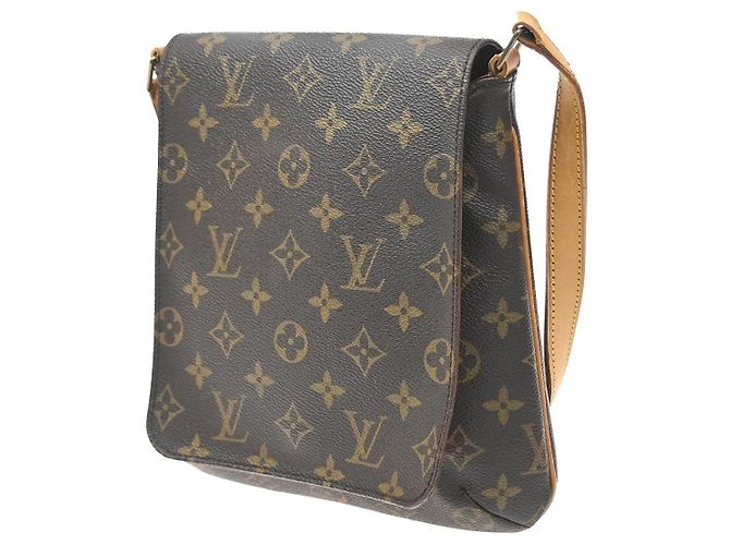 Louis Vuitton Musette Salsa Monogram Canvas PM Marrone - vista 3