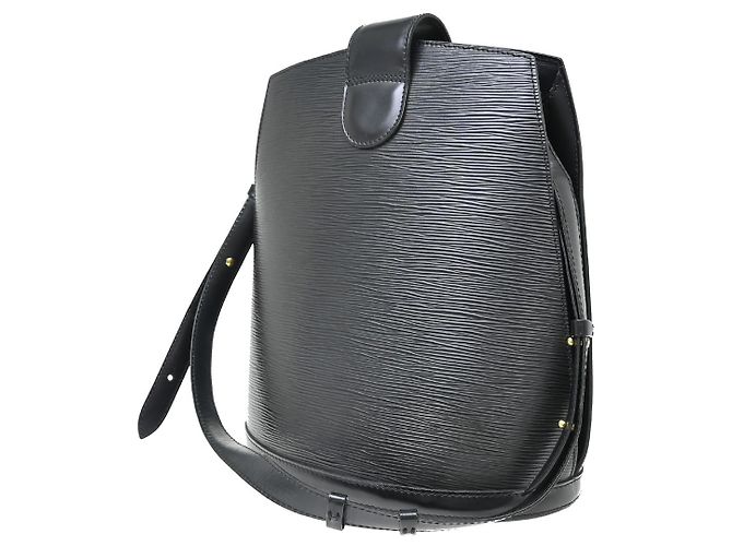 Louis Vuitton Cluny Epi Leather medium Nero - vista 2