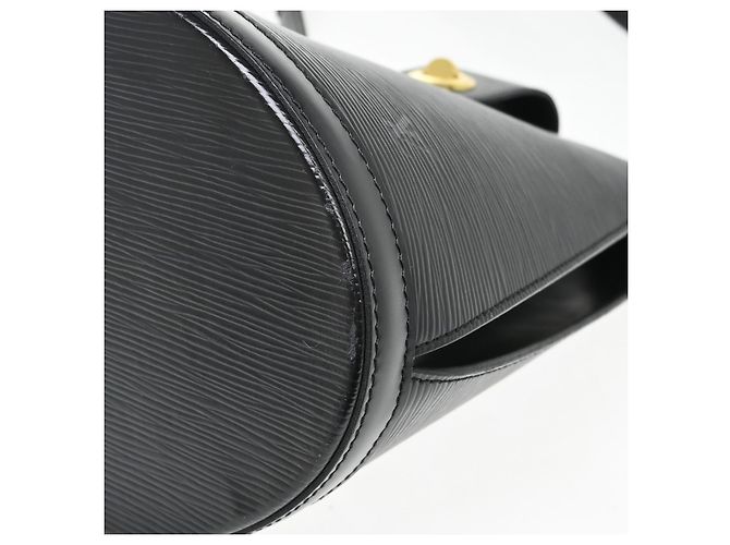 Louis Vuitton Cluny Epi Leather medium Nero - vista 7