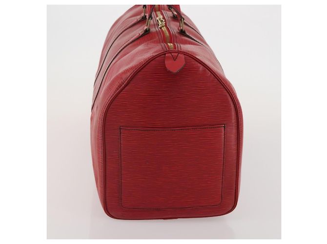 Louis Vuitton Keepall Epi 50 Rosso - vista 4
