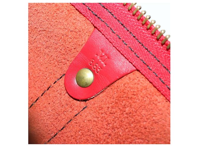 Louis Vuitton Keepall Epi 50 Rosso - vista 6