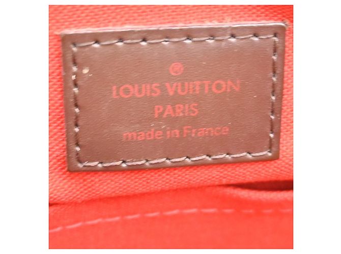 Louis Vuitton Verona Damier Ebene PM Marrone - vista 4