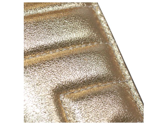 Jimmy Choo Varenne Avenue Quad Chain Shoulder Bag Golden - view 10
