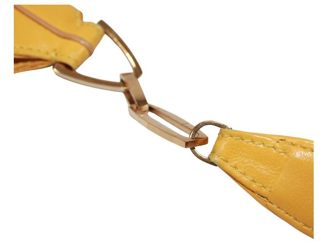 Borsa a una spalla Loewe Anagram Giallo - vista 15