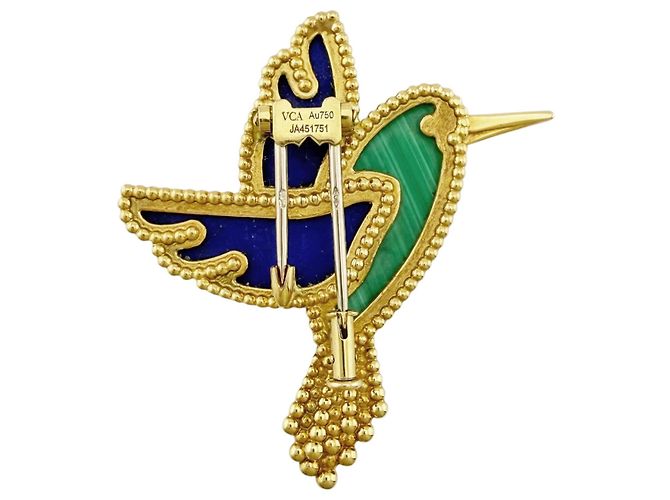 Spilla Lucky Animals Colibri Van Cleef & Arpels - vista 3