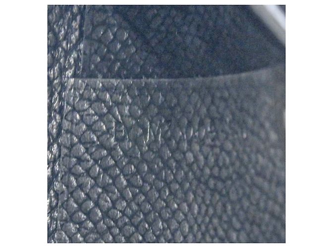 Monedero Bastia en piel Epsom Hermès Negro - vista 8
