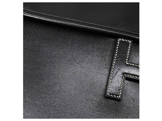 Hermès Clutch Hermes Jige GM Nero - vista 11
