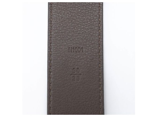 Cintura Louis Vuitton LV Initials da uomo Marrone - vista 10