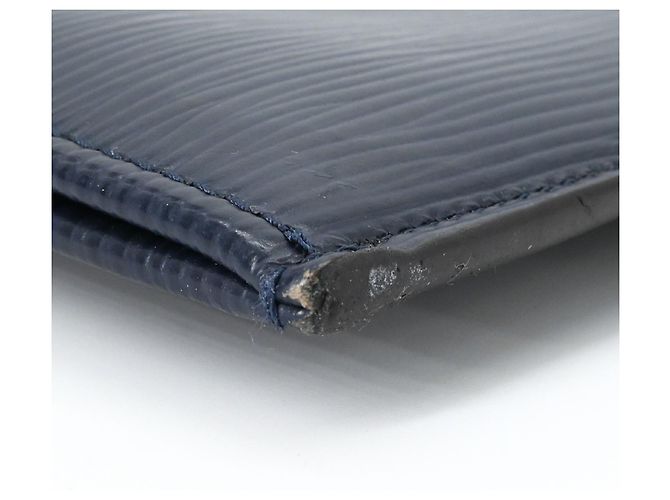 Pochette Jour GM Clutch Bag Louis Vuitton Blu navy - vista 12