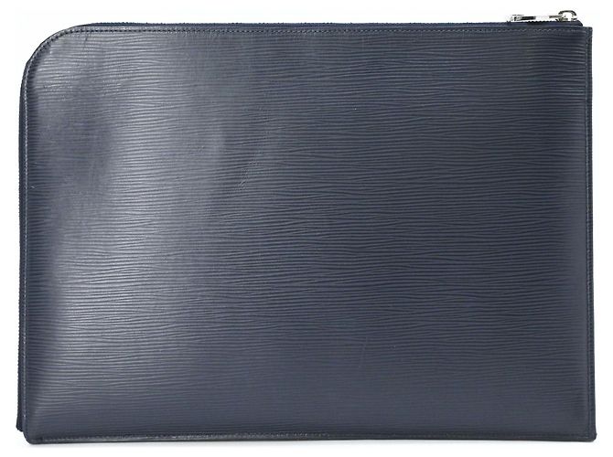 Pochette Jour GM Clutch Bag Louis Vuitton Blu navy - vista 2