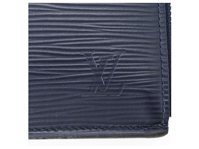 Pochette Jour GM Clutch Bag Louis Vuitton Blu navy - vista 7