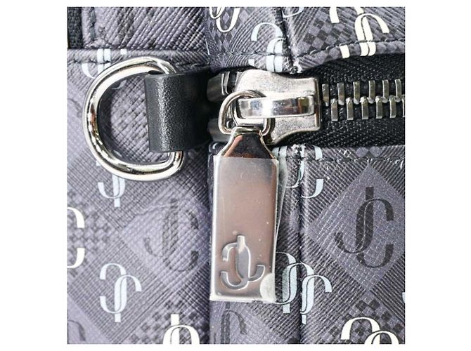 Zaino Jimmy Choo Wilmer XPO Marrone Verde - vista 10