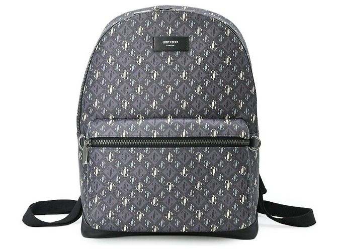 Zaino Jimmy Choo Wilmer XPO Marrone Verde - vista 2