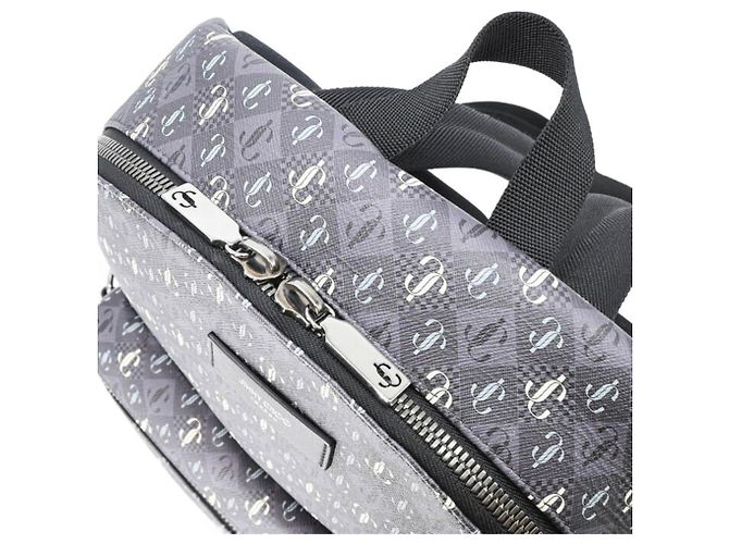 Zaino Jimmy Choo Wilmer XPO Marrone Verde - vista 8
