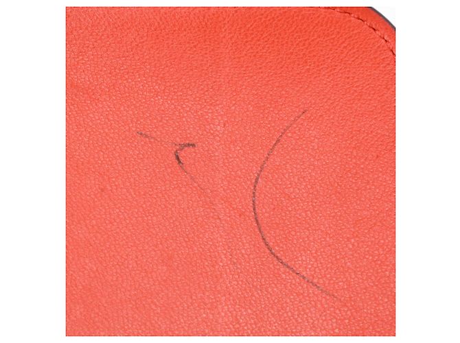 Hermès Cartera larga Dogon Duo GM en piel Swift bi-fold Roja - vista 12