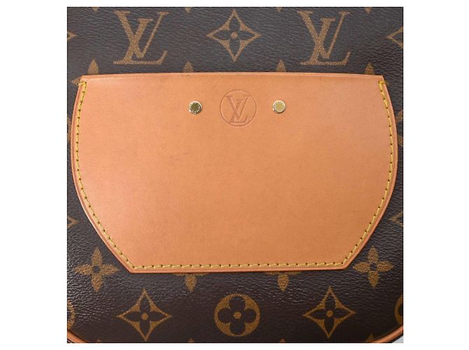 Borsa a Spalla Louis Vuitton Monogram Boite Chapeau Souple MM Marrone - vista 10