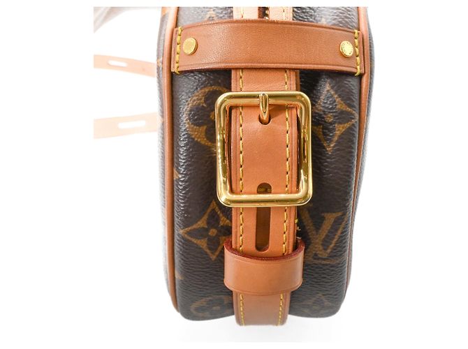 Borsa a Spalla Louis Vuitton Monogram Boite Chapeau Souple MM Marrone - vista 8