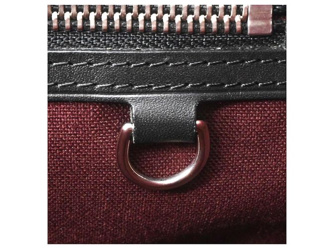 Borsa Tote Louis Vuitton Monogram Macassar Davis Marrone - vista 13