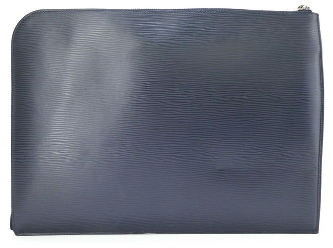 Clutch Pochette Jour GM Louis Vuitton Blu navy - vista 2