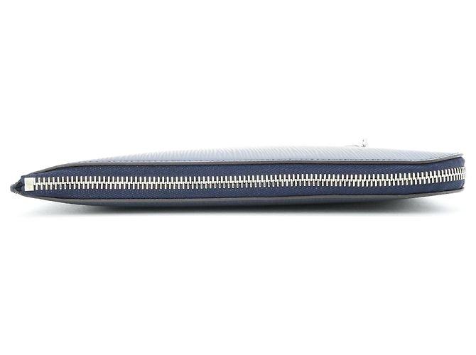 Clutch Pochette Jour GM Louis Vuitton Blu navy - vista 3
