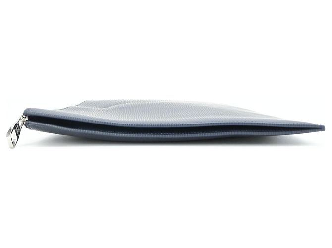 Clutch Pochette Jour GM Louis Vuitton Blu navy - vista 4