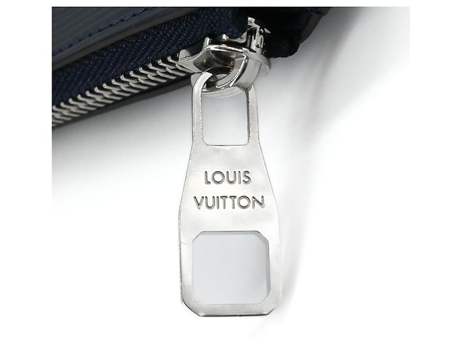 Clutch Pochette Jour GM Louis Vuitton Blu navy - vista 6