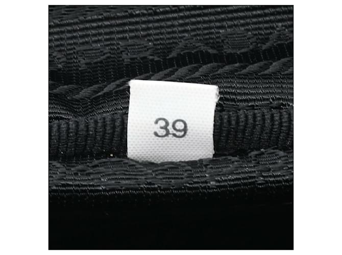 Borsa a tracolla in nylon nero Prada - vista 10
