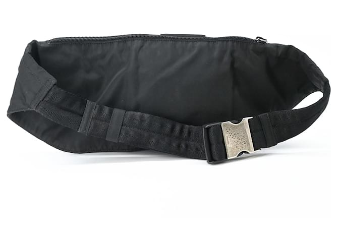 Borsa a tracolla in nylon nero Prada - vista 2